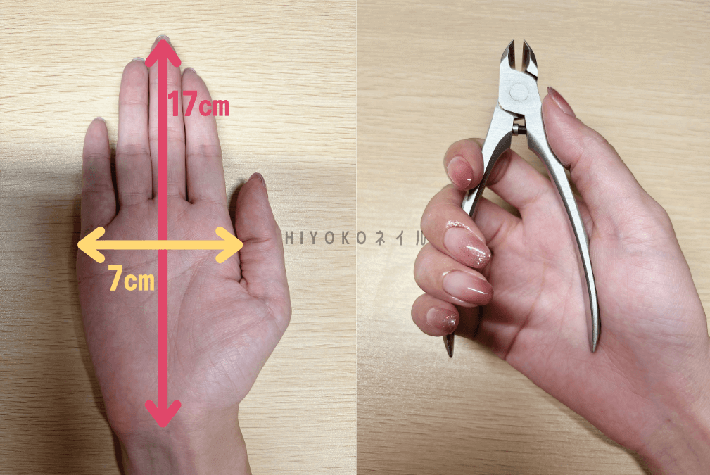 スワタのネイルニッパーサイズ選び